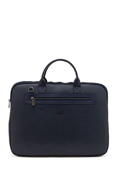 Bilik Deri Navy Blue Rölax Unisex Laptop & Χαρτοφύλακας Rh09 Business
