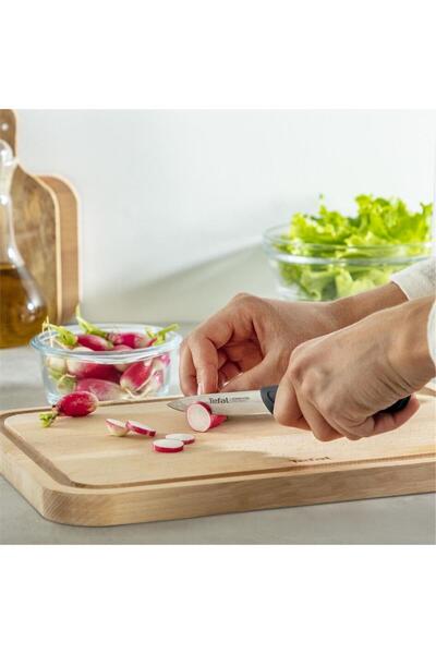 TEFAL Colorfood Soyma Bıçağı 8cm Siyah