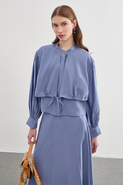 Zühre Judge Collar Lavender Double Suit Tk-1279