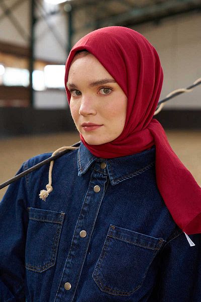 Madame Polo Βαμβακερό σάλι Comfort - Velvet