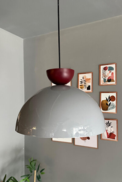 Bamyum Yimpi Avize Vişne Çürüğü Şapka Tekli Sarkıt Salon Kuaför Cafe Dekoratif Aydınlatma Pastane