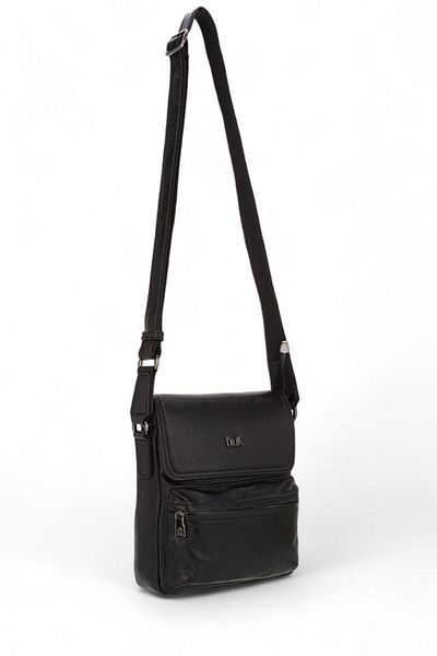 Bilik Deri Black Rölax Leather Men's Messenger Bag Blm08 02