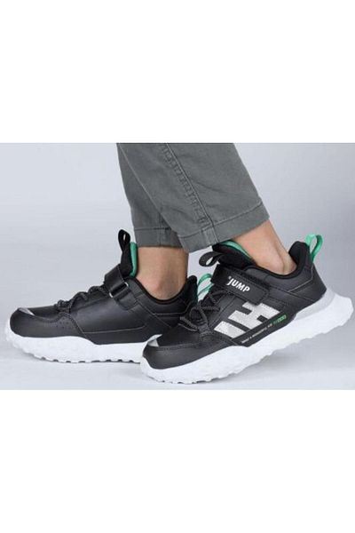 Jump 29602 Pantofi sport negru-verde neon