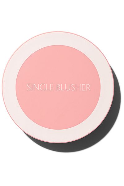 THE SAEM Single Powder Blush for Sebum Control - Saemmul Single Blusher-Pastel Rosy (Vi̇oni̇ne)