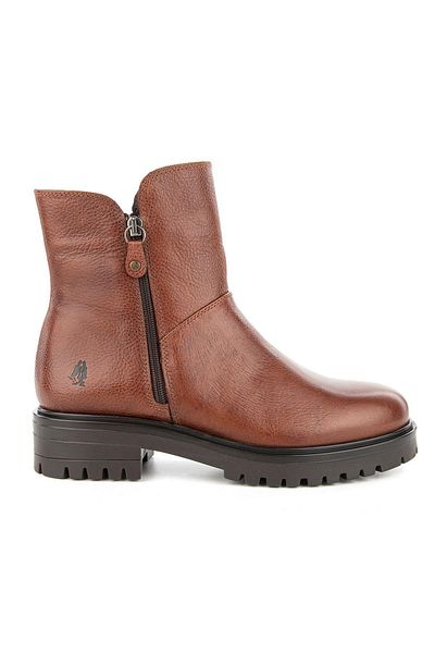 Hush Puppies أحذية جلدية تان المرأة 725029 -014