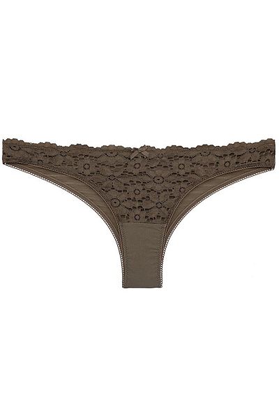 LOYA Khaki Borghild Brazil Panties