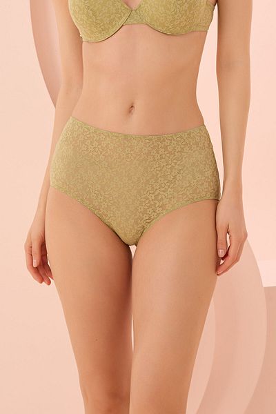 LOYA High Waist Green Nirvana Panties