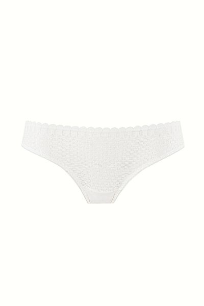 LOYA Ecru Helen Mesh Panties