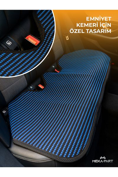 TREND Meka Part Car Seat Rug Single Car Rug Universal Case 1 Piece Sleeping Mat for Rear Seat