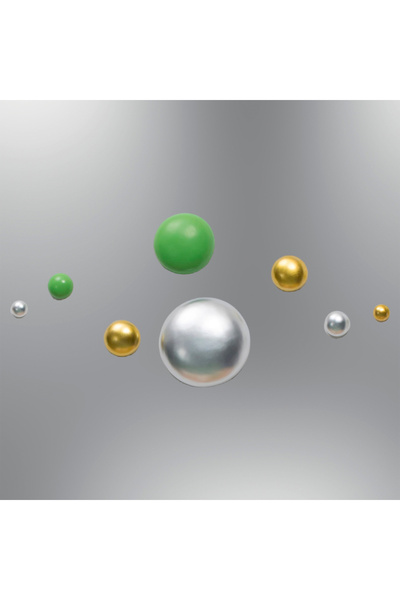 Özcan Aydınlatma 1355S-07 Duvar Aksesuar Seti 8 Parça Tamamlayıcı Toplar Yeşil