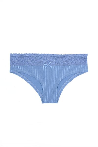 NBB Hipster Brown Koral - Set of 2 Lacy Waist Panties