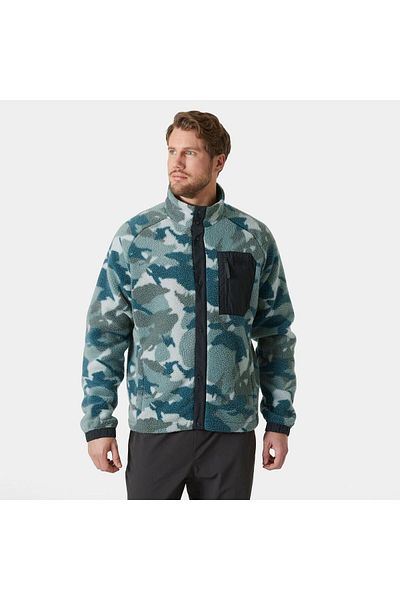Helly Hansen Panorama Printed Pleated Snap Coat