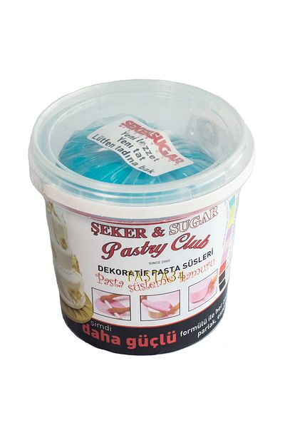 Pasta34 500 جرام من عجينة السكر الأزرق