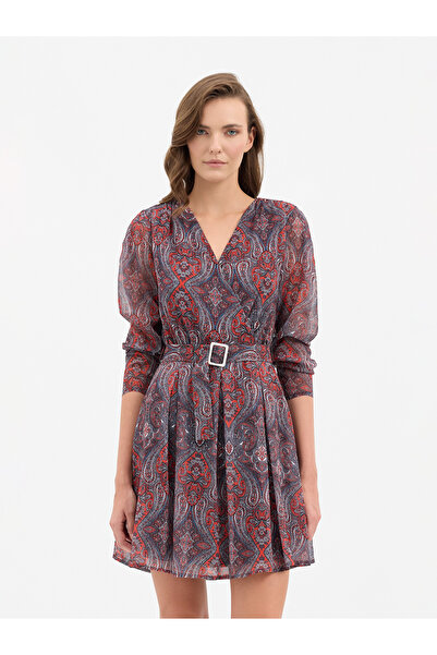 Karaca Kadın Elbise-kırmızı