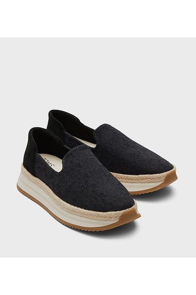 Toms حذاء كاجوال باللون الأسود