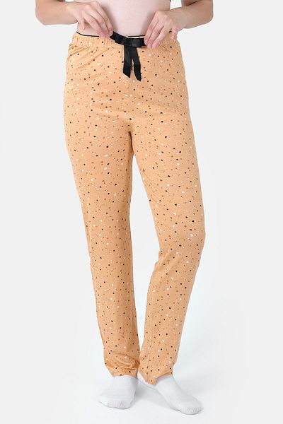 LOYA Mustard Loya Start Star Heart Pajama Bottom