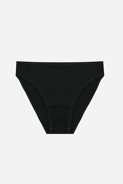 NBB Black Camisole 3-Piece Laser Cut Basic Panties