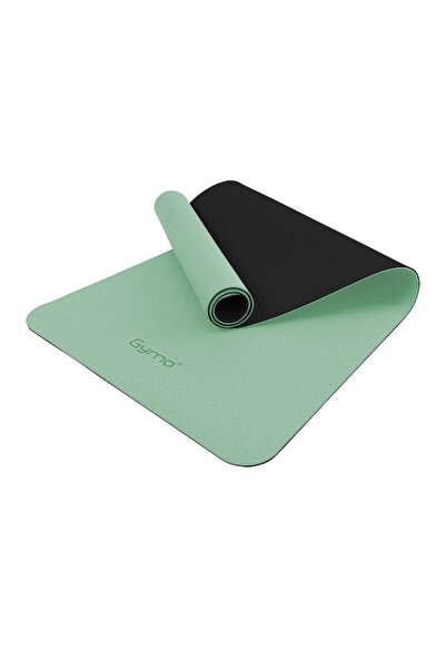 Gymo Ekolojik 6mm Tpe Yoga Matı Pilates Minderi Açık Yeşil
