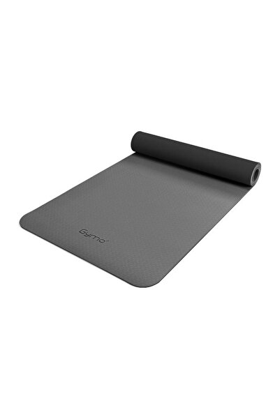 Gymo Ekolojik 6mm Tpe Yoga Matı Pilates Minderi Gri