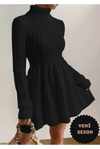 Viyamo Трикотажна сукня з водолазкою довжиною міні