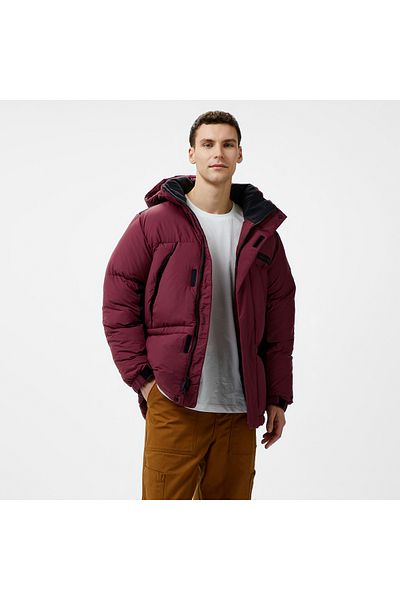 Timberland Howker Durable Waterrepellent Rec.Down P Men's Claret Red Coat