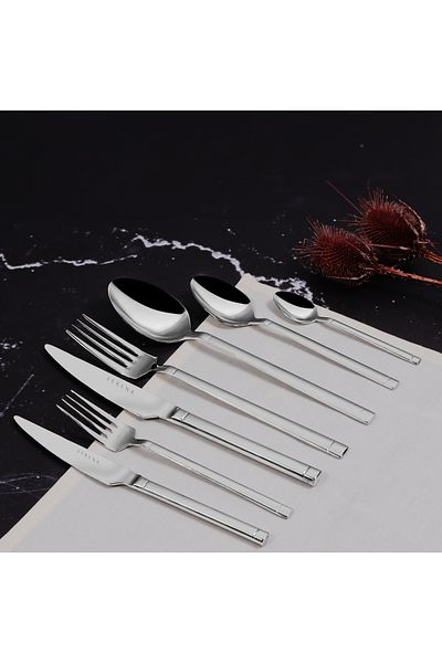 Serenk Barcelona Stainless Steel Cutlery Set 42 Pieces