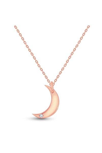 Luna Diamond Pırlantalı Luna Ay Kolye