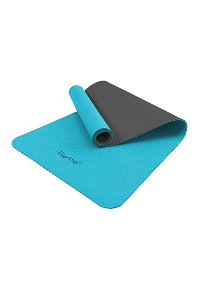 Gymo Ekolojik 6mm Tpe Yoga Matı Pilates Minderi Turkuaz