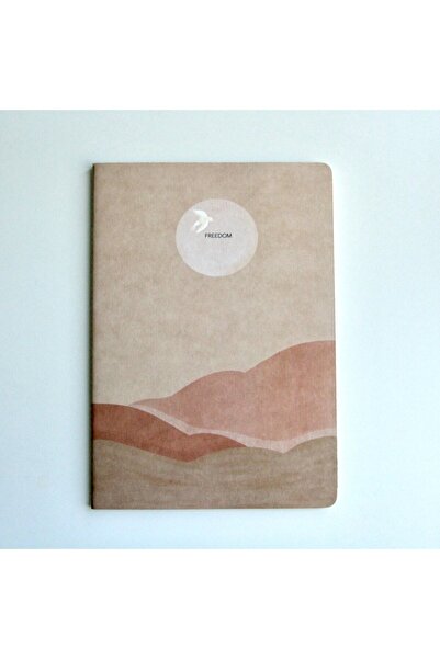 Freedom Özel Tasarım Çizgili Defter