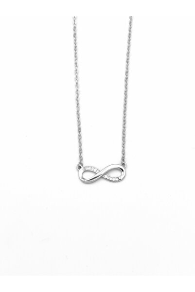 Brezza Lusso Jewelry Axcce Serie Taşlı Sonsuzluk Kolye