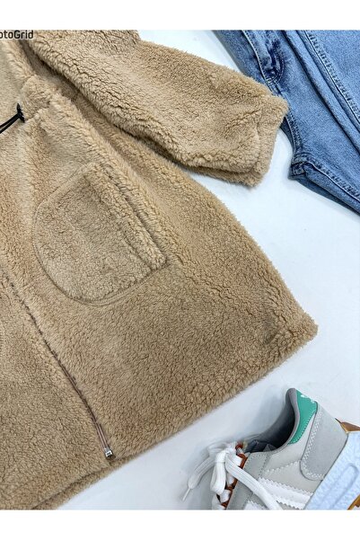 YEDİLALE PLUSH ZIPPERED JACKET