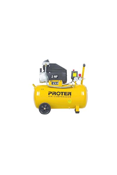 Proter 2 Hp 8 Bar 50 Lt Yağlı Hava Kompresörü