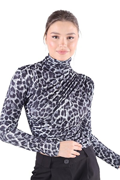Rays Smoked 358-1 Leopard Print Μπλούζα
