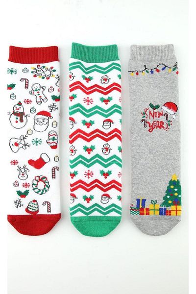 Emilakids New Year Towel Children's Socket Winter Socks