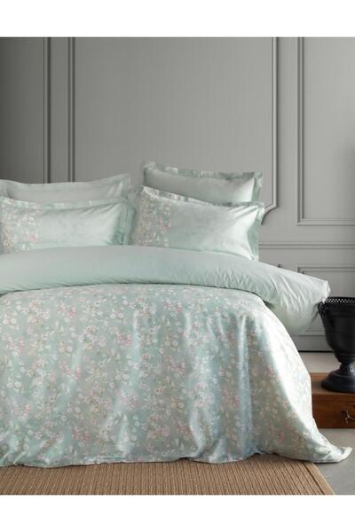 Apricitas HOME APRİCİTAS HOME ELEGANCE FRANNY ADAÇAYI SATEN NEVRESİM TAKIMI Ç...