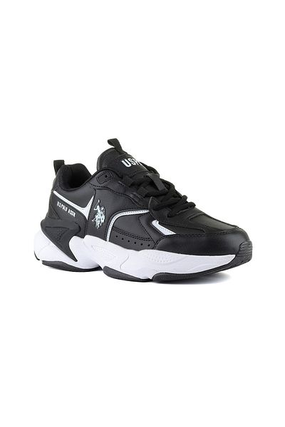 U.S. Polo Assn. Isabella Black Unisex Sneakers