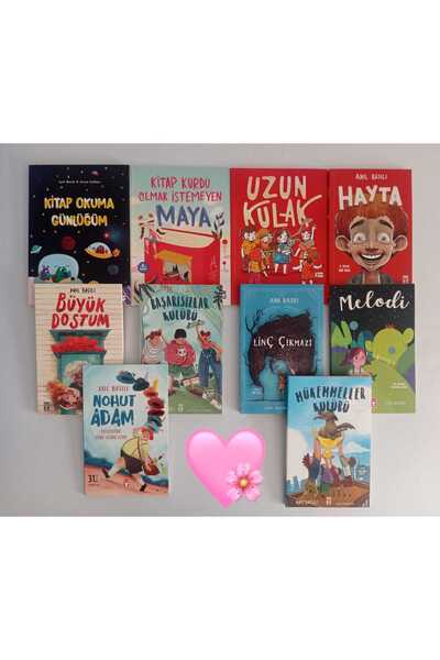 Timaş Çocuk مجموعة الكتب المطبوعة من أنيل (مجموعة من 10 كتب)