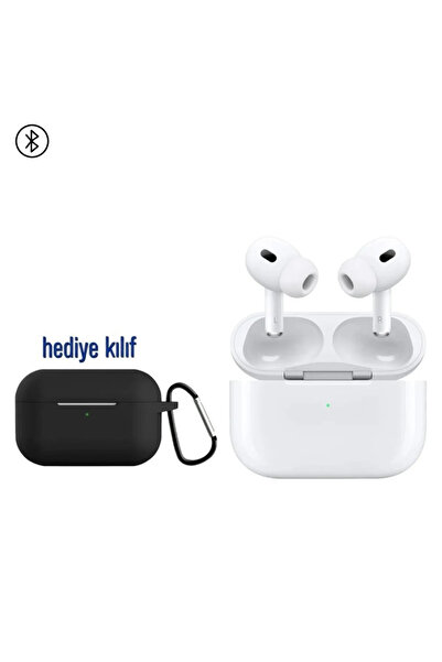 qasul AİR-R03 Kablosuz Şarj Özellikli Silikonlu Kulakiçi Bluetooth Kulaklık(KILIF HEDİYELİ)