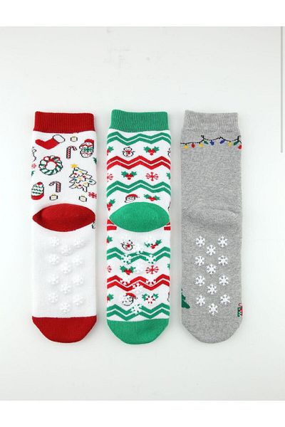 Emilakids New Year Towel Children's Socket Winter Socks