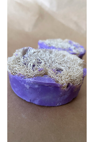 DH NATURAL صابون لافندر مع ألياف اليقطين