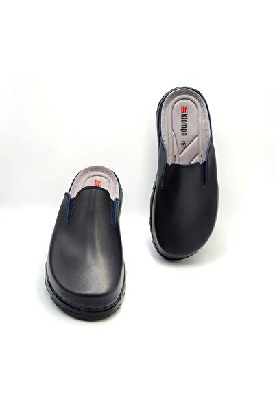 DR KLOMPA Чоловічі тапочки MS1042 Сині Fanetta Ортопедичні тапочки