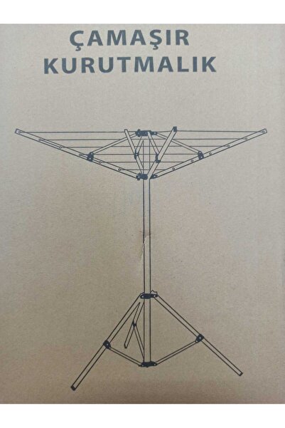 CAMPOUT Karavan Ev Tipi Çamaşır Kurutucu Askılık Katlanabilir Portatif