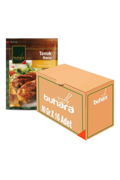 Buhara TOPTAN TAVUK HARCI 90 GR x 16 Ad.