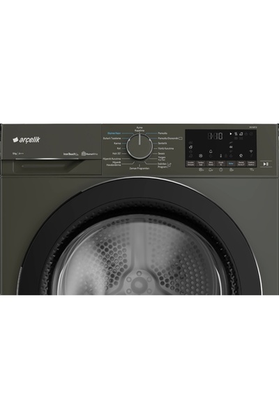 Arçelik 910 KMP IG Gri Kurutma Makinesi