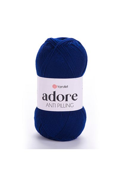 Yarnart Adore - Πλεκτό νήμα χειρός κατά της πυλίσματος Saks Blue-350