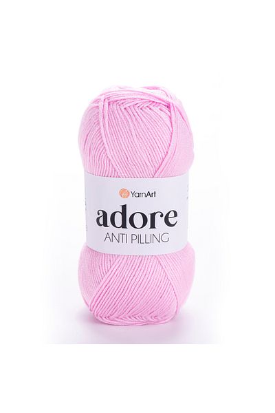 Yarnart Adore - Νήμα πλεξίματος χεριών κατά της πυλίμανσης Ροζ-338