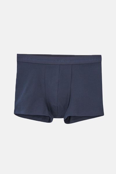 Dagi Navy Blue 5210 3-Pece Plain Cotton Boxers