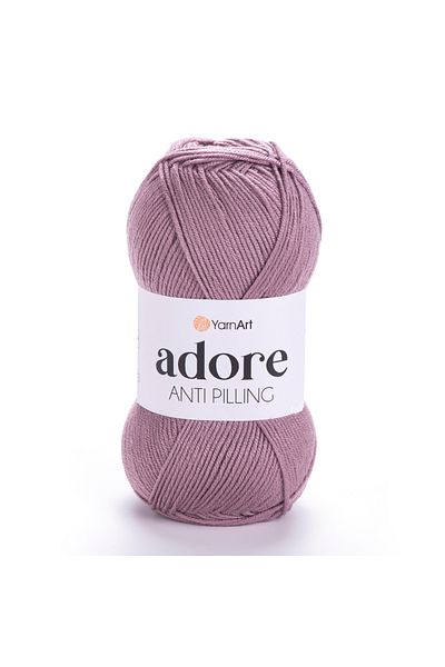 Yarnart Adore - Πλεκτό νήμα χειρός κατά της πυλίσματος Σκούρο Ροζ-344