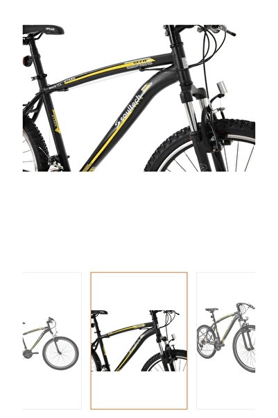 Soultech Bisan Bike11a Aggressive Bisiklet Sarı-siyah 26''