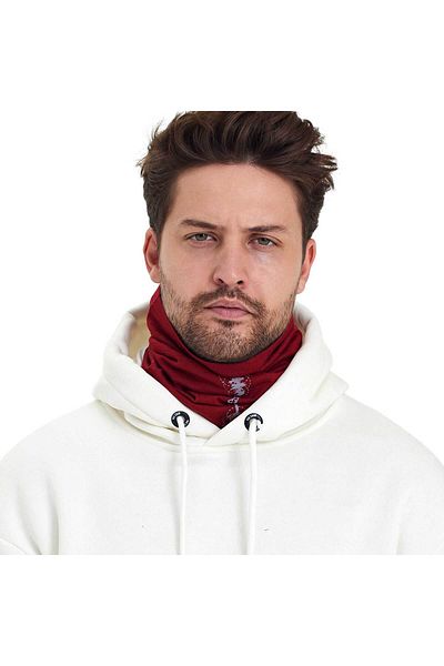 Woolnat Αντιιδρωτικό κολάρο από μαλλί Merino με στάμπα Roots